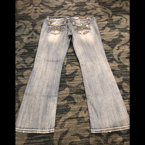 ‼️SOLD‼️Womens Miss Me Bootcut Jeans Size 36 - Picture 3 of 13